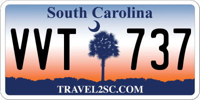 SC license plate VVT737