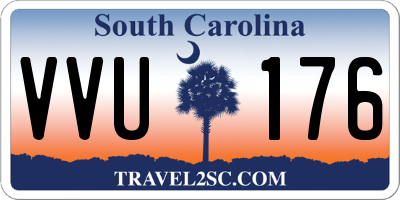 SC license plate VVU176