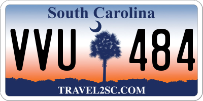 SC license plate VVU484