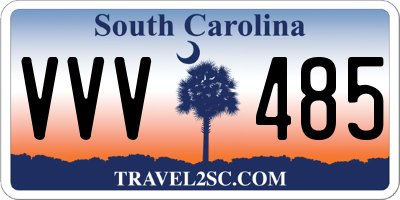 SC license plate VVV485