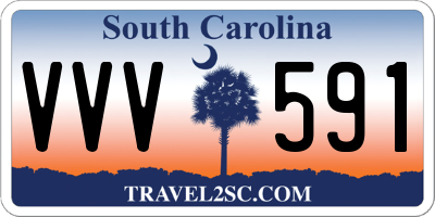 SC license plate VVV591