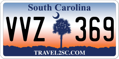 SC license plate VVZ369