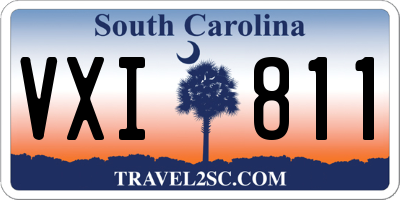 SC license plate VXI811