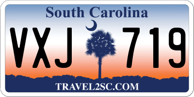 SC license plate VXJ719