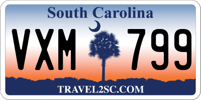 SC license plate VXM799