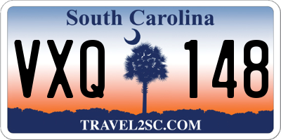 SC license plate VXQ148