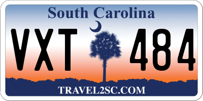 SC license plate VXT484