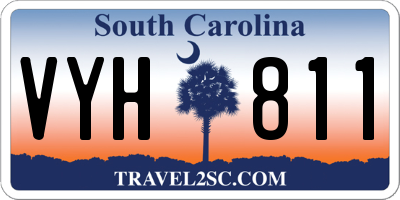 SC license plate VYH811