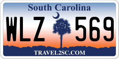 SC license plate WLZ569