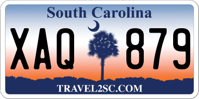 SC license plate XAQ879