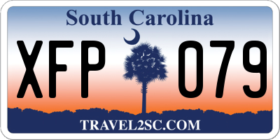 SC license plate XFP079