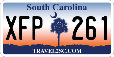 SC license plate XFP261