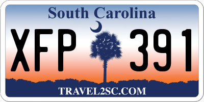 SC license plate XFP391