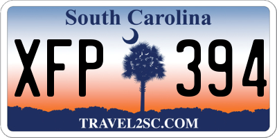SC license plate XFP394