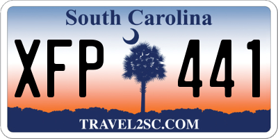 SC license plate XFP441