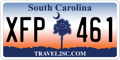SC license plate XFP461