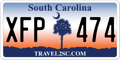 SC license plate XFP474