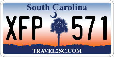 SC license plate XFP571