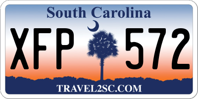 SC license plate XFP572
