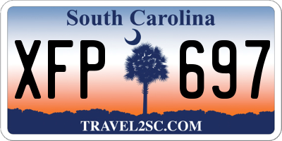 SC license plate XFP697