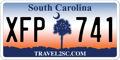 SC license plate XFP741