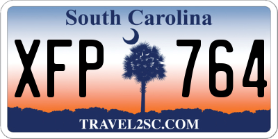SC license plate XFP764