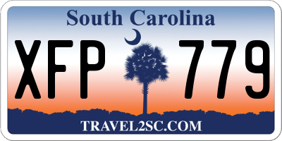 SC license plate XFP779