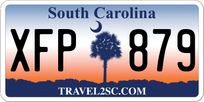 SC license plate XFP879