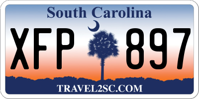 SC license plate XFP897