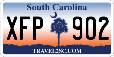 SC license plate XFP902