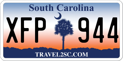 SC license plate XFP944
