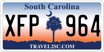 SC license plate XFP964