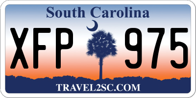 SC license plate XFP975