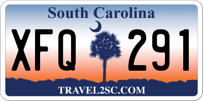 SC license plate XFQ291