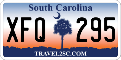 SC license plate XFQ295