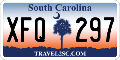 SC license plate XFQ297