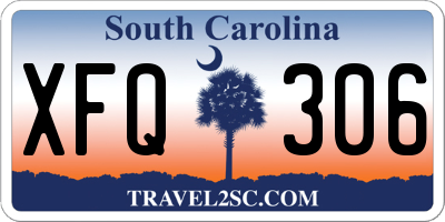 SC license plate XFQ306