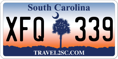 SC license plate XFQ339