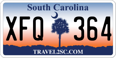 SC license plate XFQ364