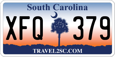 SC license plate XFQ379
