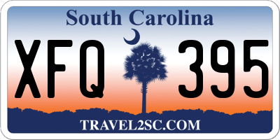 SC license plate XFQ395