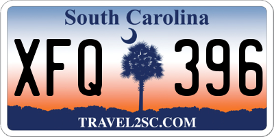 SC license plate XFQ396