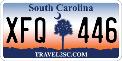 SC license plate XFQ446