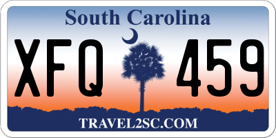 SC license plate XFQ459