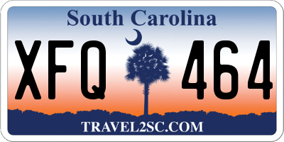 SC license plate XFQ464