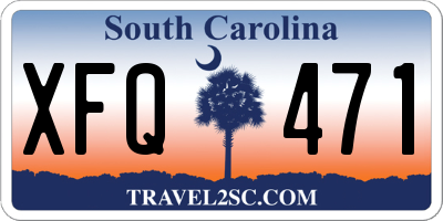 SC license plate XFQ471