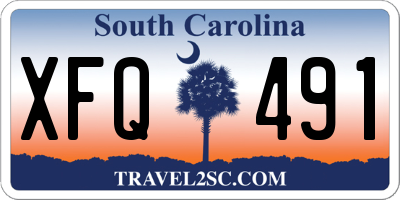 SC license plate XFQ491