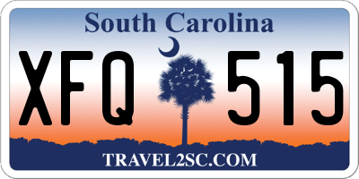 SC license plate XFQ515