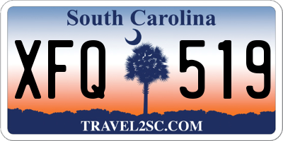 SC license plate XFQ519