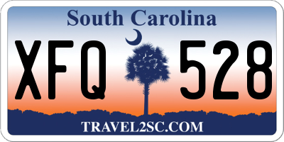 SC license plate XFQ528